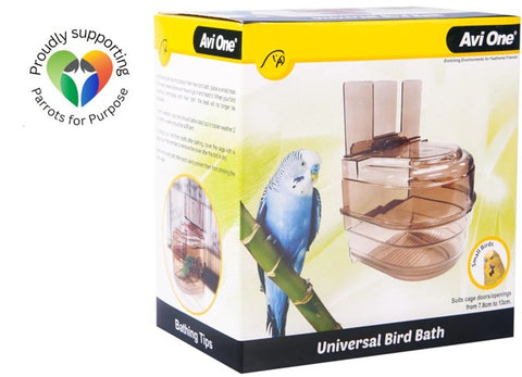 All About Birds, pet shop, bird toys, bird seed, forage, ashmore, gold coast, online, pets, birds, parrots, quaker, galah, conure, Indian ring neck, amazon, parrot, cockatiel, budgie, caique, therapy, happy, parrots for purpose, animal therapy, charity, giving, joy, love, inclusion, LGBTIQA, LGBTIA, avi one bird bath