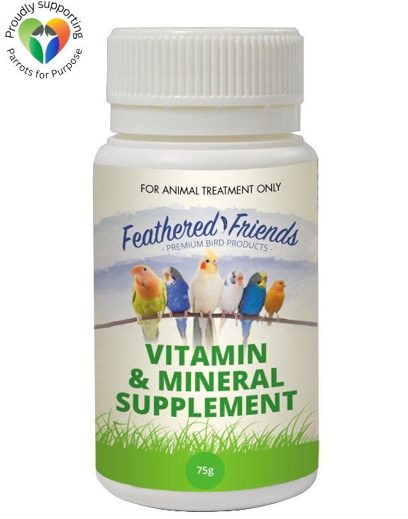 Feathered Friend Vitamin and Mineral Supplement All About Birds