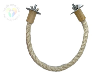 Bendable Rope Perch