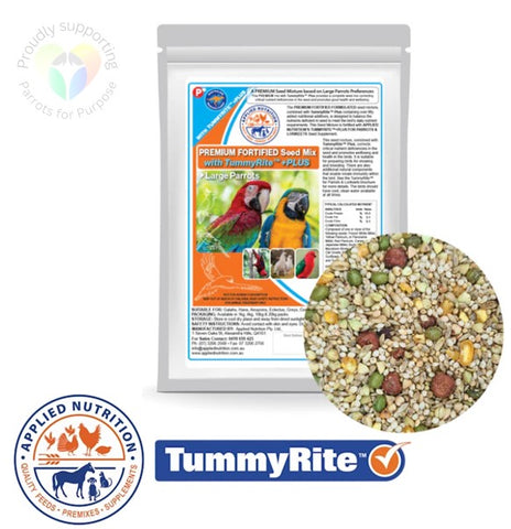 PREMIUM Large Parrot Seed Mix with TummyRite™ Plus