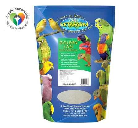 Vetafarm - Golden Lori Rice Formula