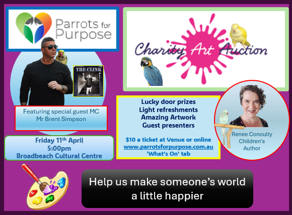 Parrots For Purpose Annual Art Auction Ticket