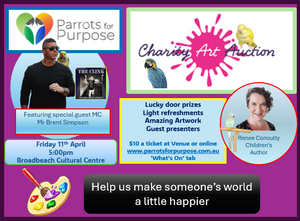 Parrots For Purpose Annual Art Auction Ticket